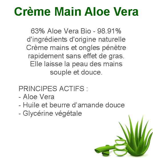 Crème Main Aloe Vera